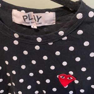 Comme des Garçons Polka Dot Long Sleeve